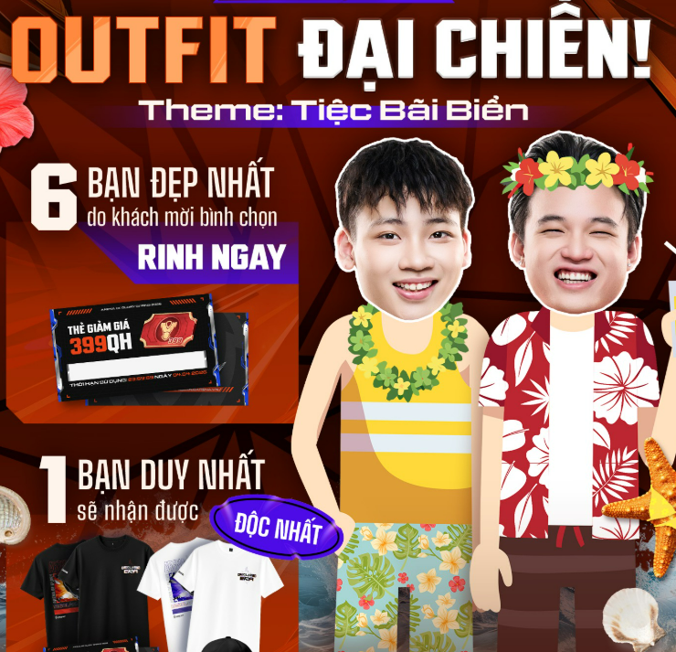 outfit dai chien